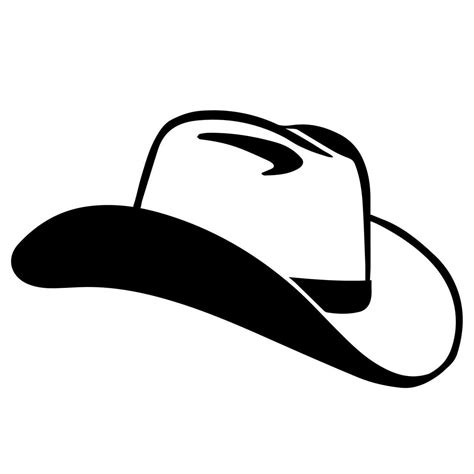 free cowgirl hat svg.